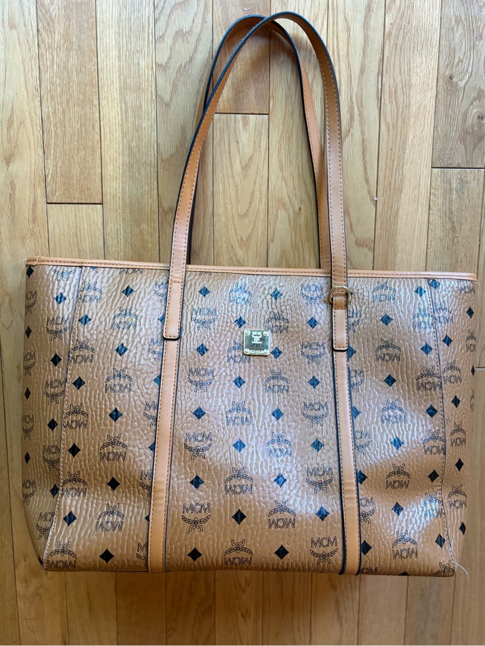 MCM Cognac Visetos Coated Canvas *INSPIRED* Tote